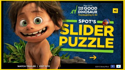 Good Dinosaur - Slider Puzzle